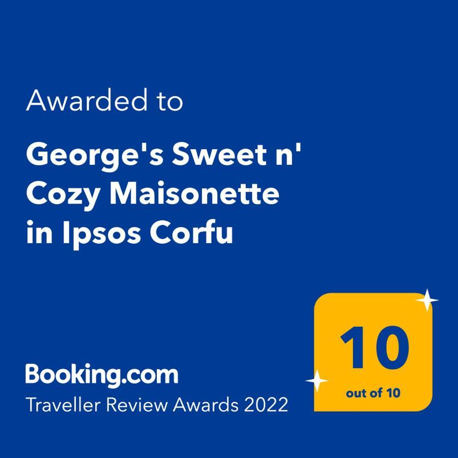 George'S Sweet N' Cozy Maisonette In Ipsos Corfu Zewnętrze zdjęcie